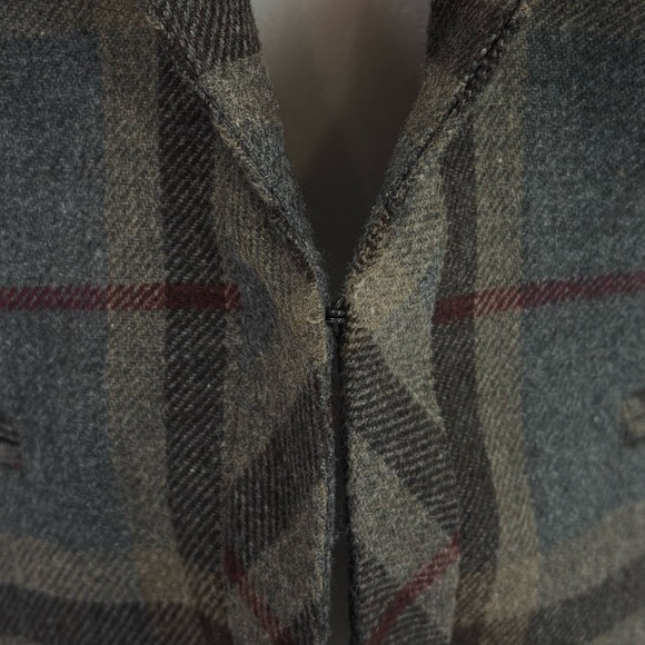 Mario Serrani grey plaid jacket - Picture 5 of 8